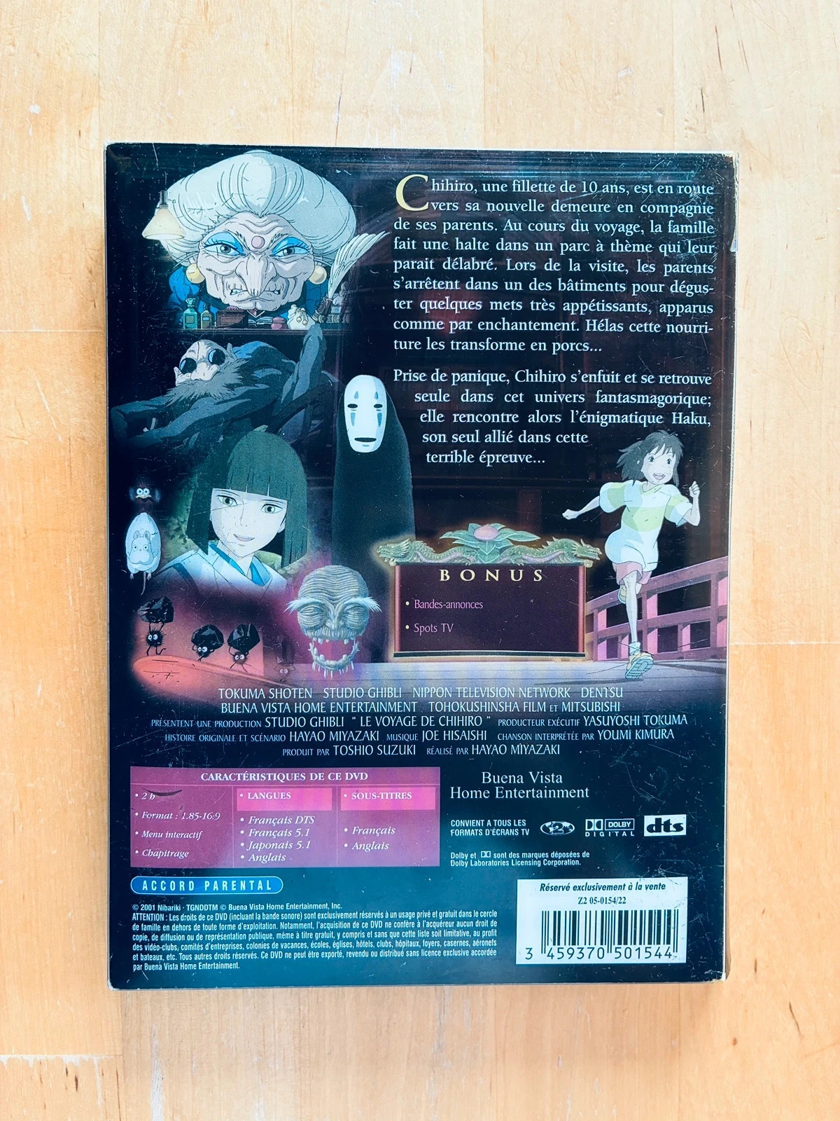 Caja de DVD El viaje de Chihiro Studios Ghibli edición coleccionista. – photo 6